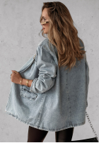 Jeans Blazer Marianne Hellblau