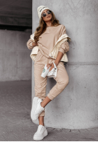 Sweat Set Minimal Beige