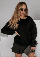 Sweatshirt oversize Be Better Schwarz