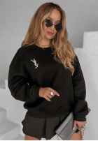 Sweatshirt oversize Be Better Schwarz