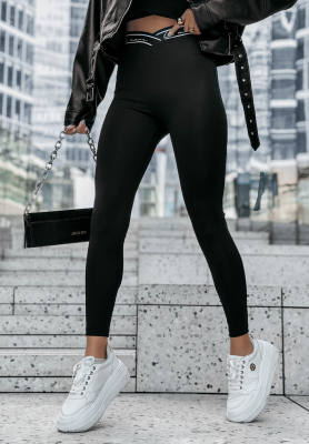 Leggings Determined To Rise Schwarz