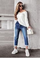 Hose Jeans Hansen Blau