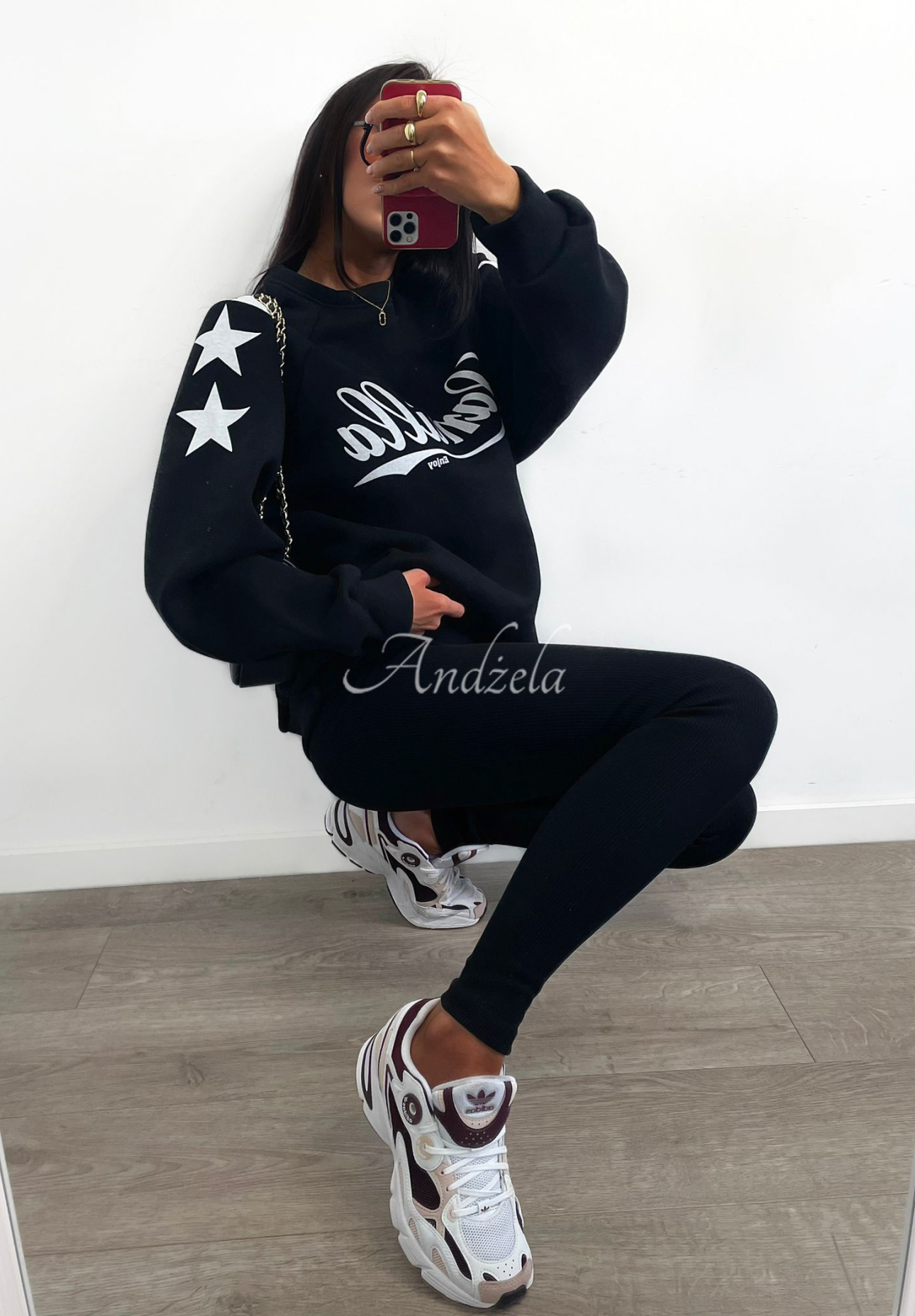 Sweatshirt mit Print La Milla Enjoy Schwarz