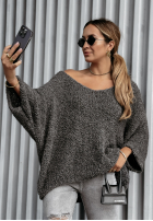 Pullover oversize Cloudlike Grau