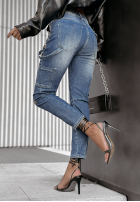 Hose Jeans z nadrukami Little Panther Blau