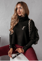 Pullover Rollkragenpullover Mavella Black