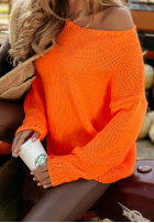 Krótki Pullover Feel Orange