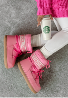 Krótkie Schuhe śniegowce Snow Boot Rosa