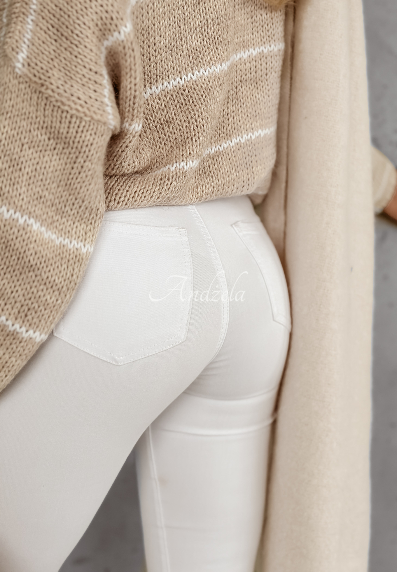 Kendriss skinny jean pants white