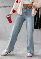 Hose Jeans straight Minimalist Mastery Hellblau