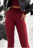 Leggings Meredity Burgunderrot