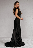 Brokatowa Kleid maxi Diamond Of The Season Schwarz