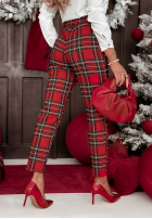 Material Hose w kratę Naughty List Rot