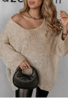 Pullover oversize Gentle Cuddle Beige