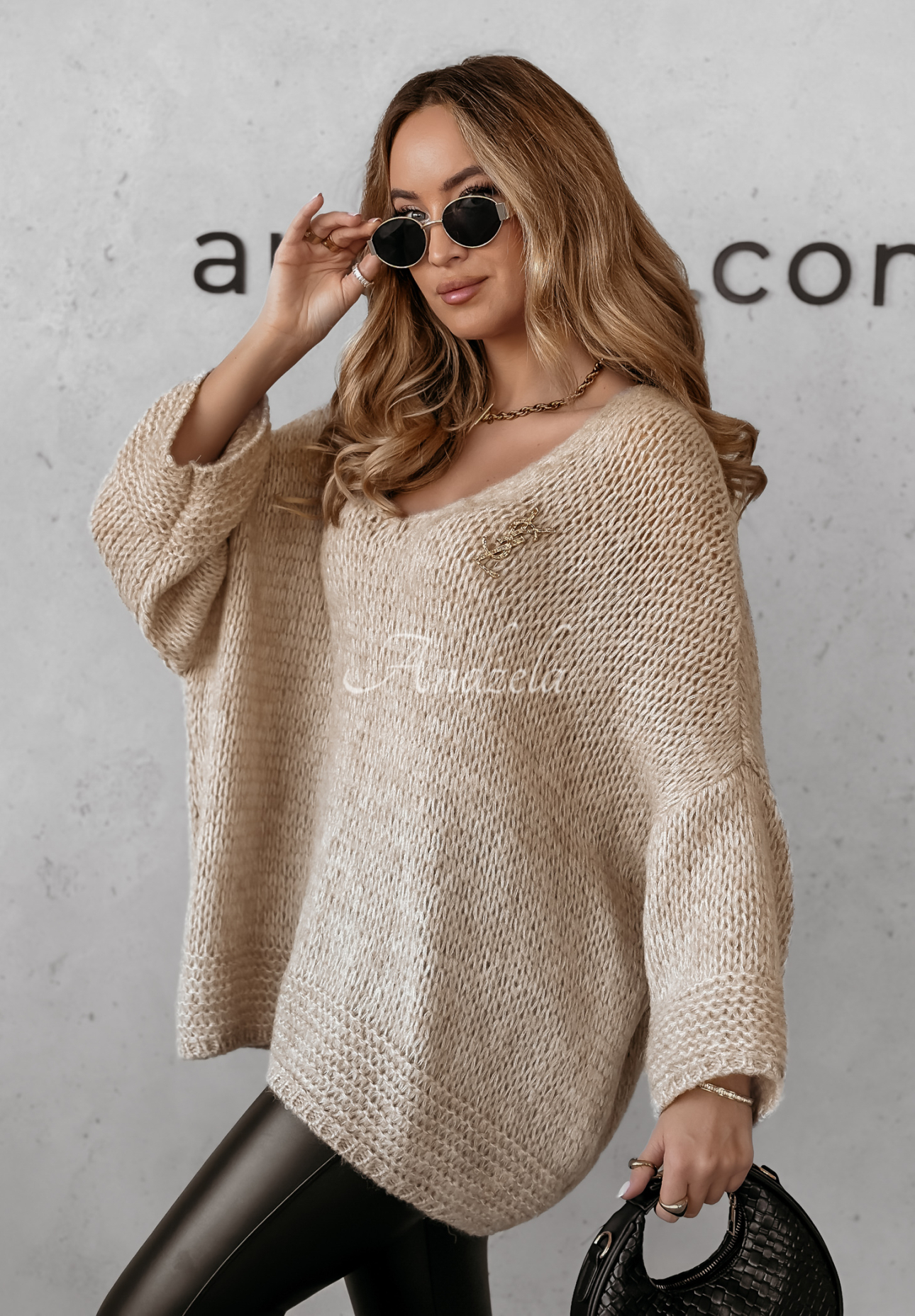 Oversize Pullover Gentle Cuddle Beige