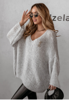 Pullover oversize Gentle Cuddle Grau