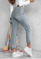 Hose Jeans loose fit Reveal It Hellblau