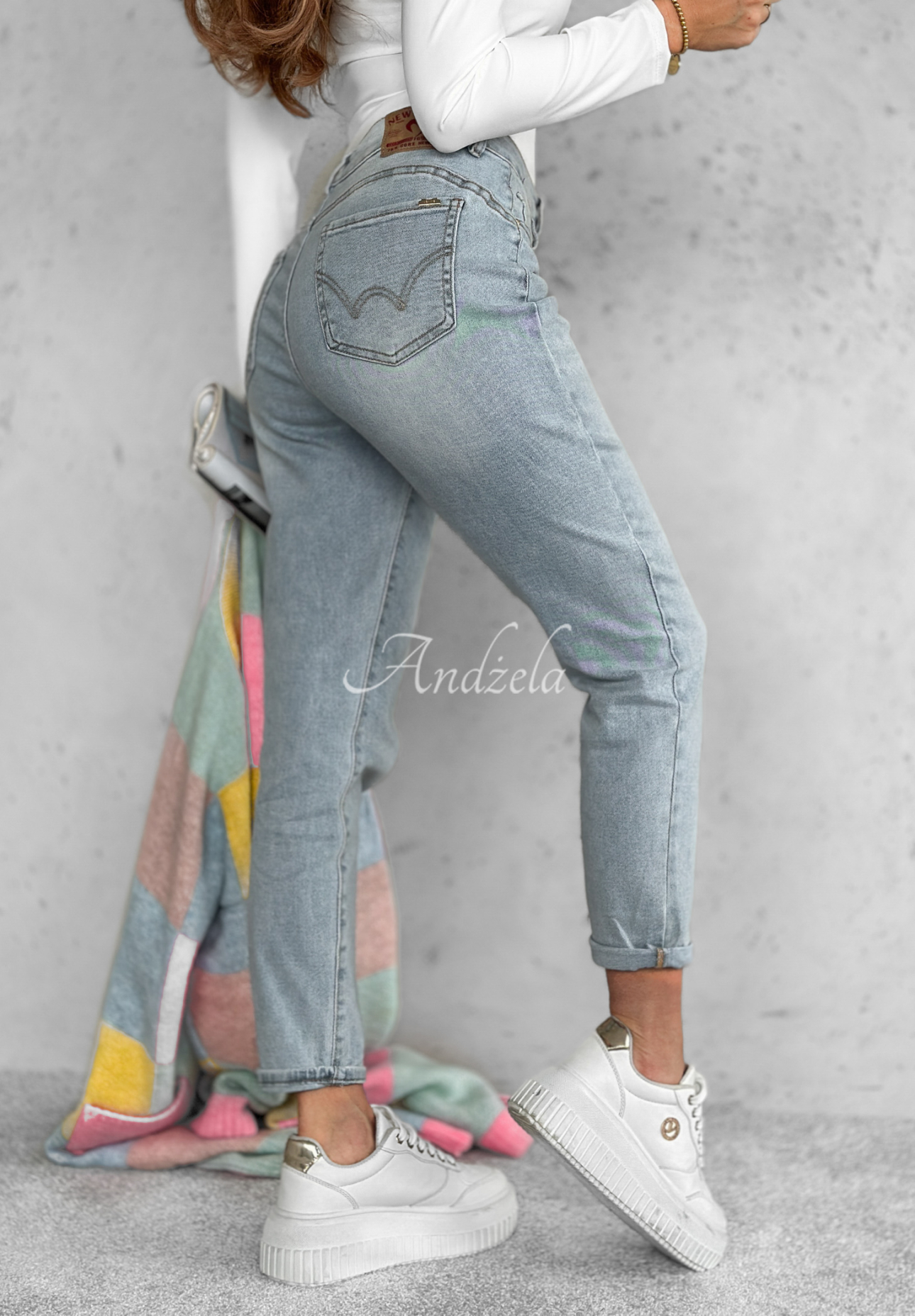 Jeanshosen loose fit Reveal It Hellblau