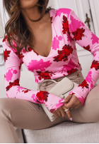 Kwiecista Bluse Feeling Girly Rosa