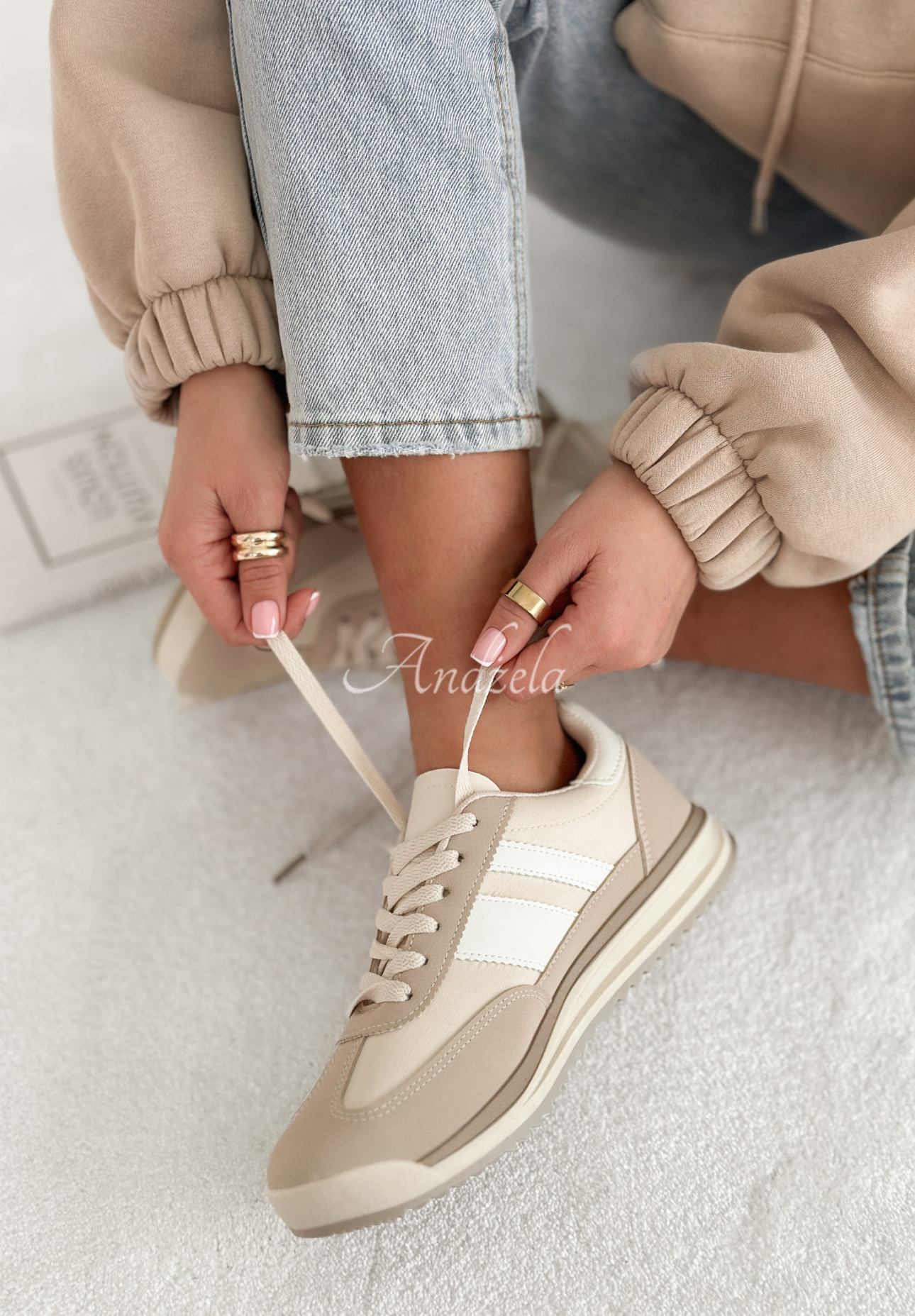 Sneakers Miles Away Beige