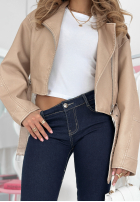 Spodnie jeansowe skinny Double Espresso granatowe