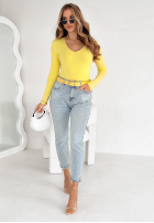 Leicht Pullover Selavi Limette