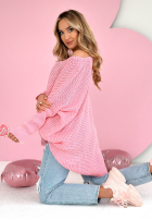 Asymetryczny Pullover Dr Love Rosa