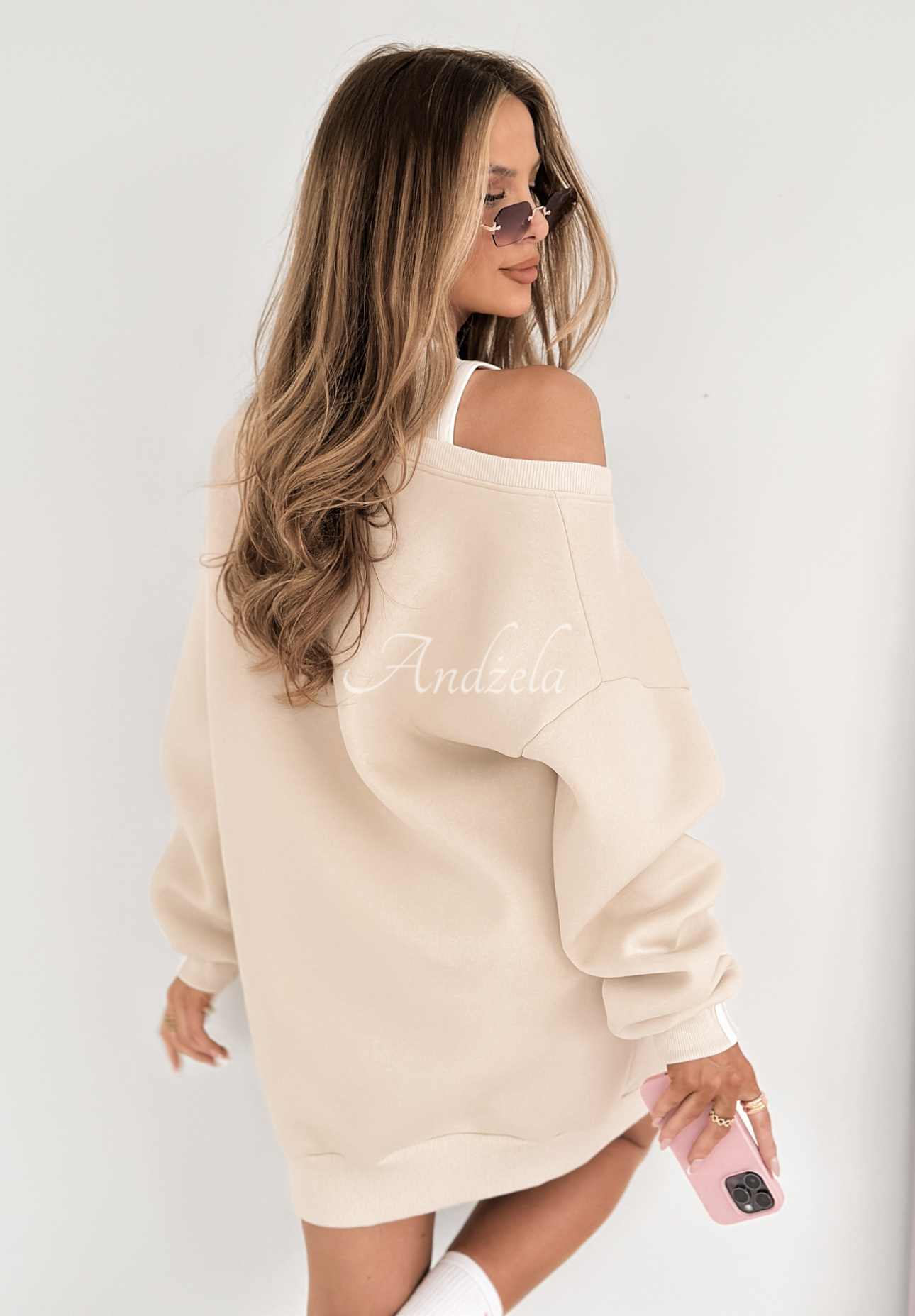 Set aus Bluse, Kleid und Top Don&#039;t Make Sense Beige