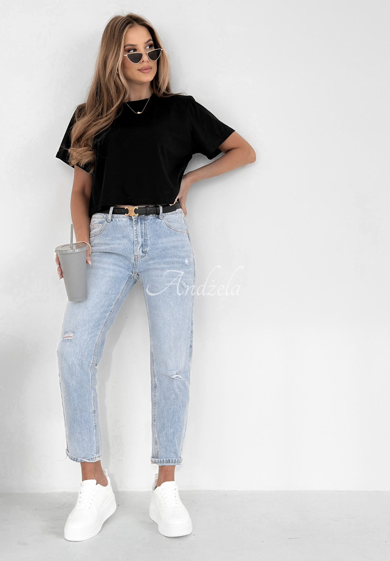 Hey Darling short T-shirt black
