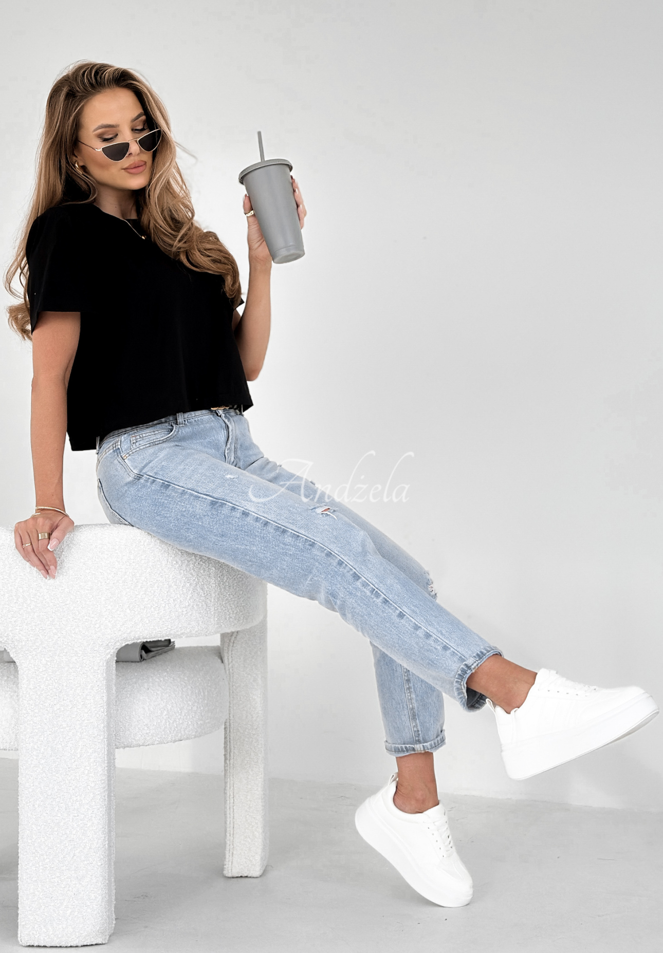 Hey Darling short T-shirt black