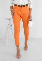 Hose Jeans z paskiem Only Evidence Orange