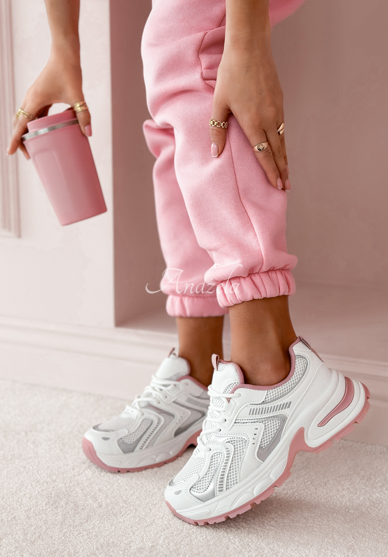 Sneakers Could Show You weiß-rosa