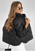 Krótka puchowa kurtka Last Thing czarna