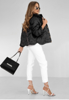 Krótka puchowa kurtka Last Thing czarna