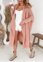 Cardigan oversize Feather Light Altrosa