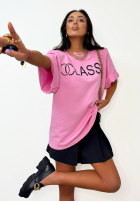 T-Shirt z nadrukiem La Milla Classy Rosa