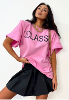 T-Shirt z nadrukiem La Milla Classy Rosa