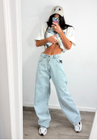 T-shirt z nadrukiem La Milla Sign ecru