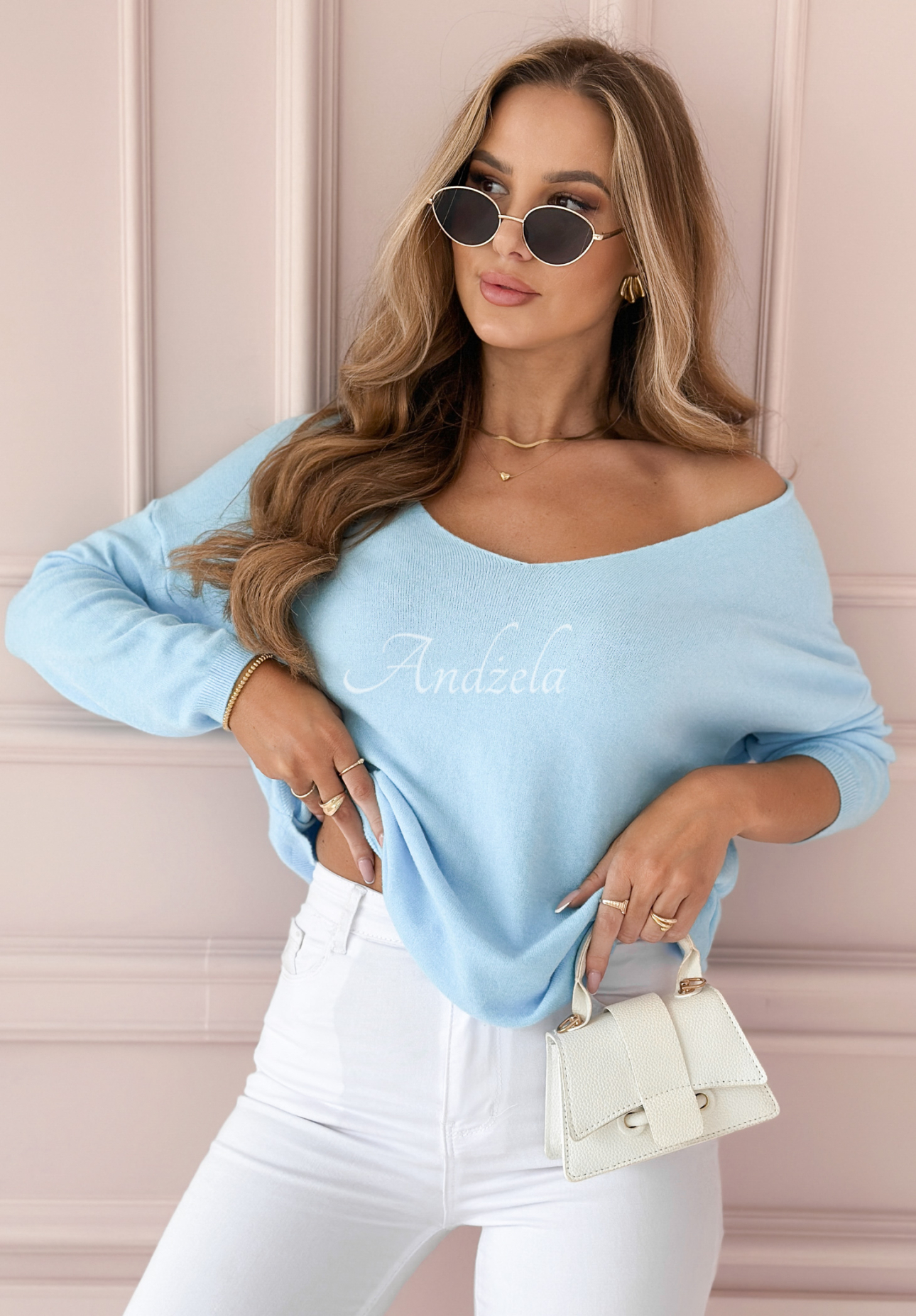 Leichter Pullover Parma HellBlau