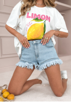 Jeans Shorts Sunny Dawn Blau