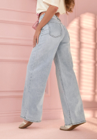 Hose Jeans wide leg More Than Anything Hellblau