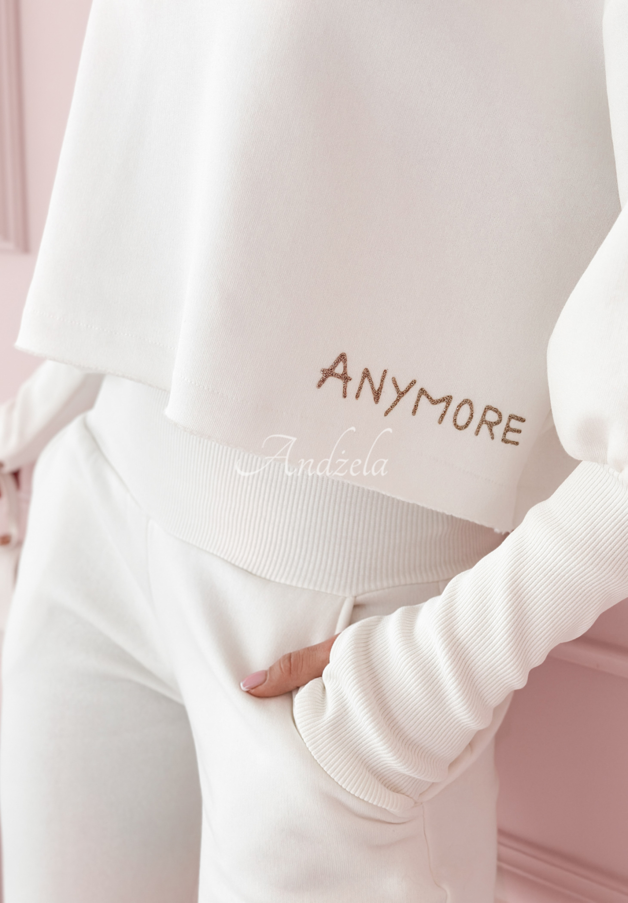 Komplet dresowy Anymore ecru