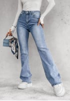 Hose Jeans dzwony Feeling Adorable dunkelblau