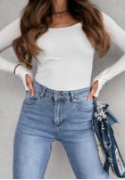 Hose Jeans dzwony Feeling Adorable dunkelblau