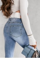 Hose Jeans dzwony Feeling Adorable dunkelblau