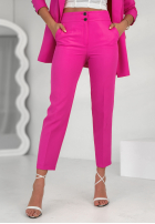 Eleganckie Hose Chinohose Runway Ready Fuchsia