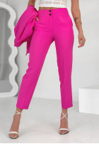 Eleganckie Hose Chinohose Runway Ready Fuchsia