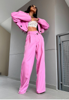 Material Hose wide leg La Milla Do Something Rosa