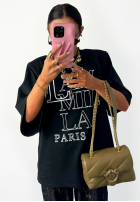 T-Shirt z nadrukiem La Milla Paris Schwarz