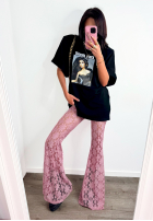 T-Shirt z nadrukiem La Milla Girl Boss Schwarz